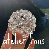 大きめサイズのフラーレン 12㎜水晶使用 | atelier Fons