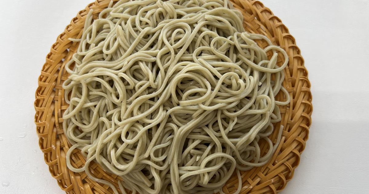 極粗でも切れにくいお蕎麦が打てる大理石のエンボスローラー‼️ そば太郎「極」KIWAMI